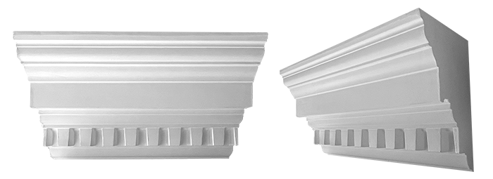 decorative plaster cornice image