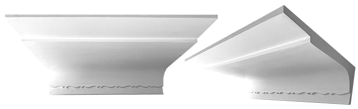 decorative plaster cornice image