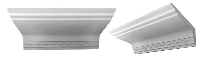 decorative plaster cornice image