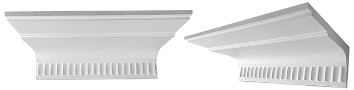 decorative plaster cornice image