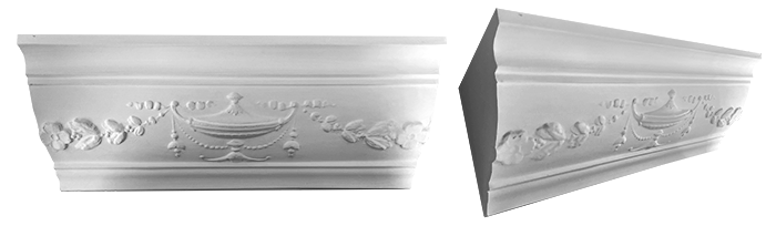 decorative plaster cornice image
