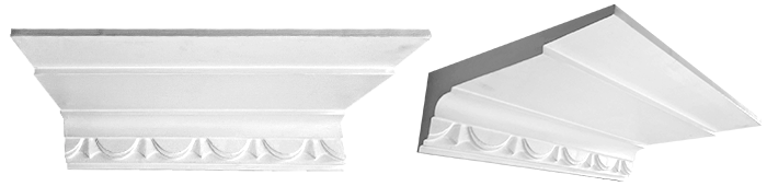 decorative plaster cornice image