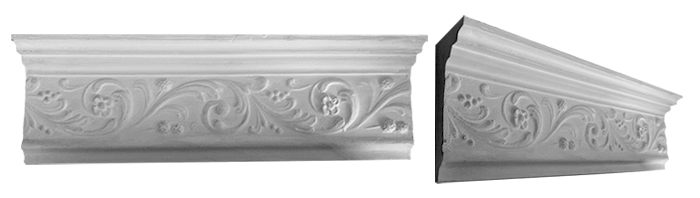 decorative plaster cornice image