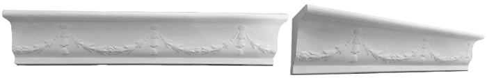 decorative plaster cornice image