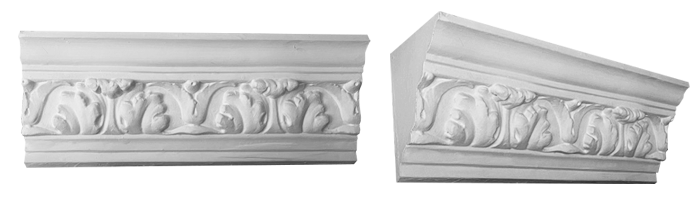 decorative plaster cornice image